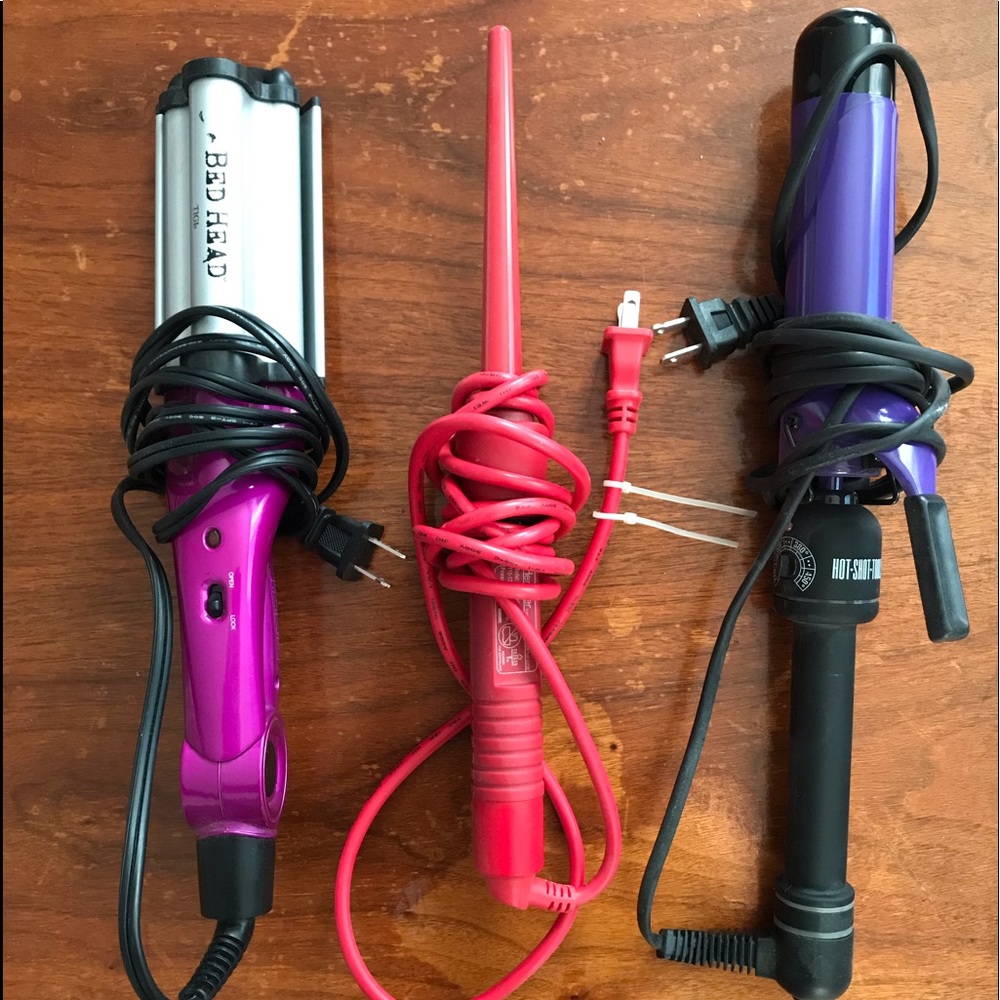 3 brand new hair tools